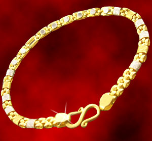Whitish Gold Bracelet